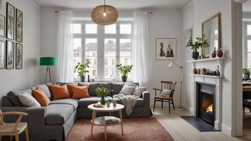 svensk inredning, kulturell design, hemdekoration, samtida, trender