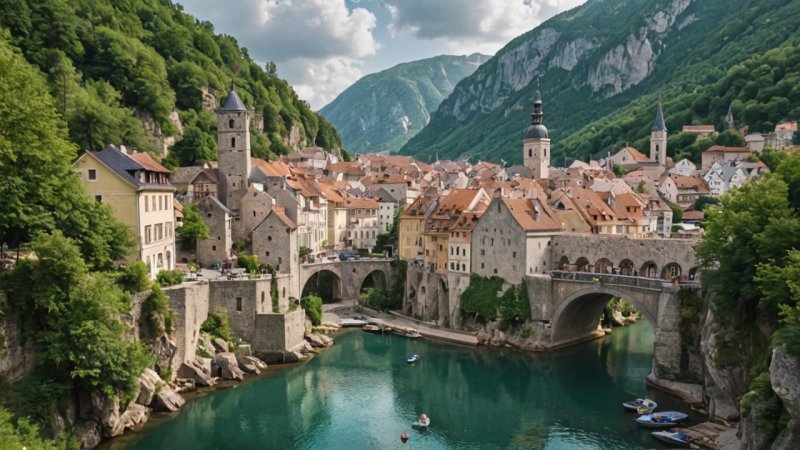 dolda pärlor, Europa, resmål, Kotor, Český Krumlov, Vis, Granada, kultur, natur