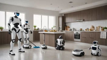 robotik, teknologi, hemautomation, vardag, industrirobotar, servicrobotar, smarta hem