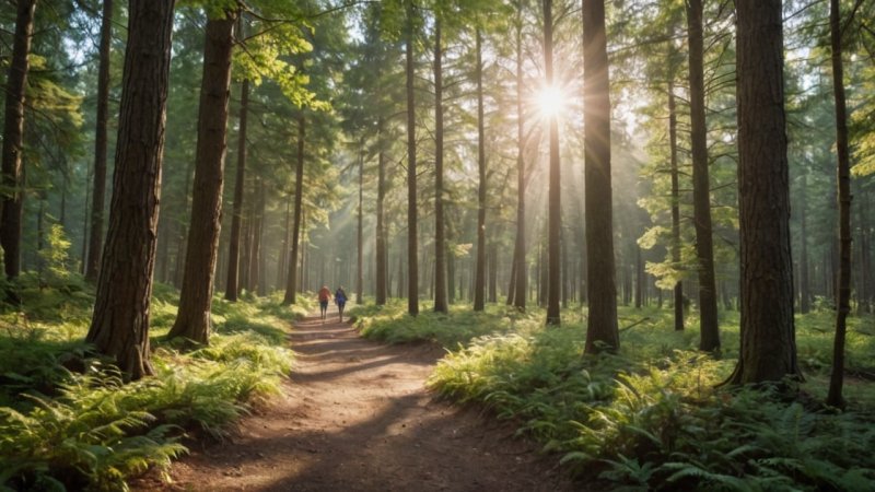 naturens fördelar, utomhus hälsa, mental välbefinnande, fysisk aktivitet, naturterapi