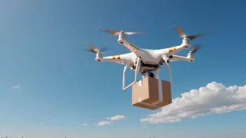 drönare, leveranser, övervakning, teknologi, UAV, kommersiell användning, regler, träning