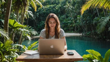 digital nomad, distansarbete, reselivsstil, frilansare, balans mellan arbete och liv, teknologi