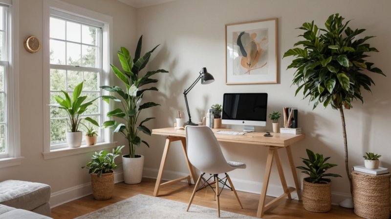 hemkontor, produktivitet, arbetsmiljö, ergonomi, familjedynamik, inredning