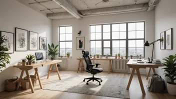 kreativ arbetsplats, produktivitet, inspiration, kontorsdesign, arbetsplatstips