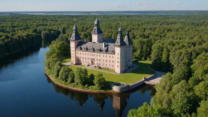 romantiska resor, historiska slott, Sverige, slott besök, rese rekommendationer