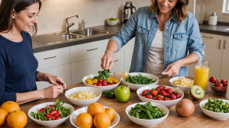 hälsosam kost, matsvinn, måltidsplanering, hållbar mat, matlagning hemma, näring, familjematlagning, minska avfall